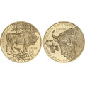 Slovakia 5 euroa UNC 2024 - Fauna and Flora Slovakiassa - Euroopan biisoni