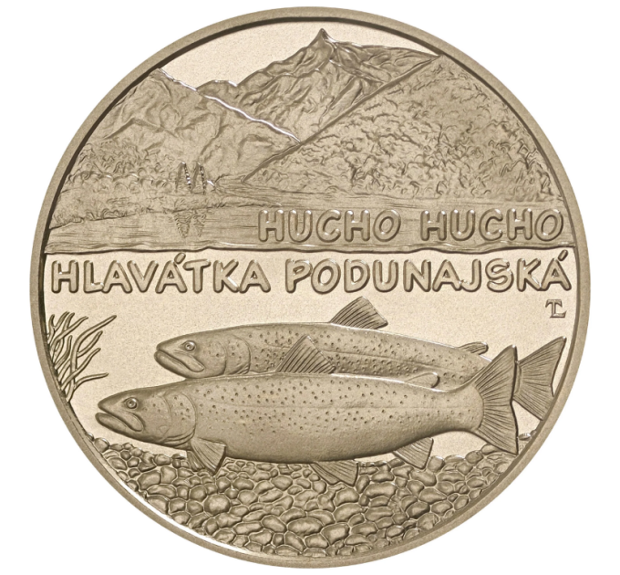  Slovakia 5 euroa UNC 2025 - Fauna and Flora Slovakiassa - Tonavan lohi