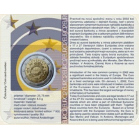 Slovakia 2 euroa BU 2012 - 10 vuotta Euro Cash