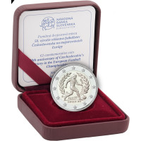 Slovakia 2 Euro proof 2026 - UEFA:n jalkapallon Euroopan mestaruuskilpailut 1976