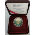 Slovakia 2 Euro proof 2023 - 100 vuotta ensimmäisestä verensiirrosta Slovakiassa  