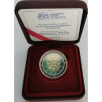 Slovakia 2 Euro proof 2023 - 100 vuotta ensimmäisestä verensiirrosta Slovakiassa  