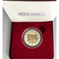 Slovakia 2 Euro proof 2023 - 200 vuotta hevospostin avaamisesta Wien-Bratislava-reitillä