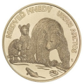  Slovakia 5 euroa UNC 2023 - Fauna and Flora Slovakiassa - Ruskea karhu