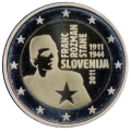 Slovenia 2 euroa proof 2011 - 100 vuotta Franc Rozmanin syntymästä