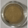 Slovenia 2 euroa proof 2021 - Slovenian kansallismuseo 200 vuotta 