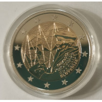 Slovenia 2 euroa proof 2022 - 35 Years of the Erasmus 