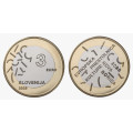 Slovenia 3 euroa UNC 2025 - Nova Gorica – Gorizia