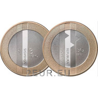 Slovenia 3 euroa UNC 2021 - Slovenian tasavallan 30 vuotta  