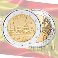 Espanja 2 euroa UNC 2013 - San Lorenzo de El Escorialin kuninkaallinen luostari