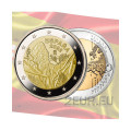 Espanja 2 euroa UNC 2022 - Garajonayn kansallispuisto