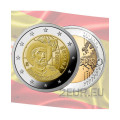 Espanja 2 euroa UNC 2022 - 500 vuotta Juan Sebastian Elcanon ensimmäisestä maailmanympärimatkasta