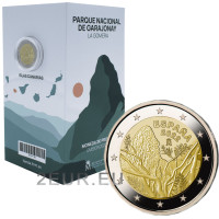 Espanja 2 euroa proof 2022 - Garajonayn kansallispuisto  