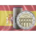 Espanja 2 euroa rullaa 2016 - Segovian vanha kaupunki ja sen akvedukti