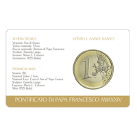 Vatikaani 1 EURO BU 2024 - №4