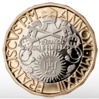 Vatikaanin 5 euron proof 2023 - 100 vuotta Don Lorenzo Milanin syntymästä
