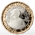 Vatikaanin 5 euron proof 2023 - 100 vuotta Don Lorenzo Milanin syntymästä