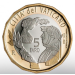 Vatikaanin 5 euron proof 2024 - 650 vuotta Francesco Petrarchin kuolemasta