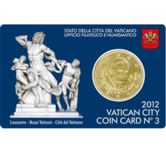 Vatikaani 50 sentin BU 2012 - №3
