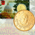 Vatikaani 50 sentin BU 2011 - №2