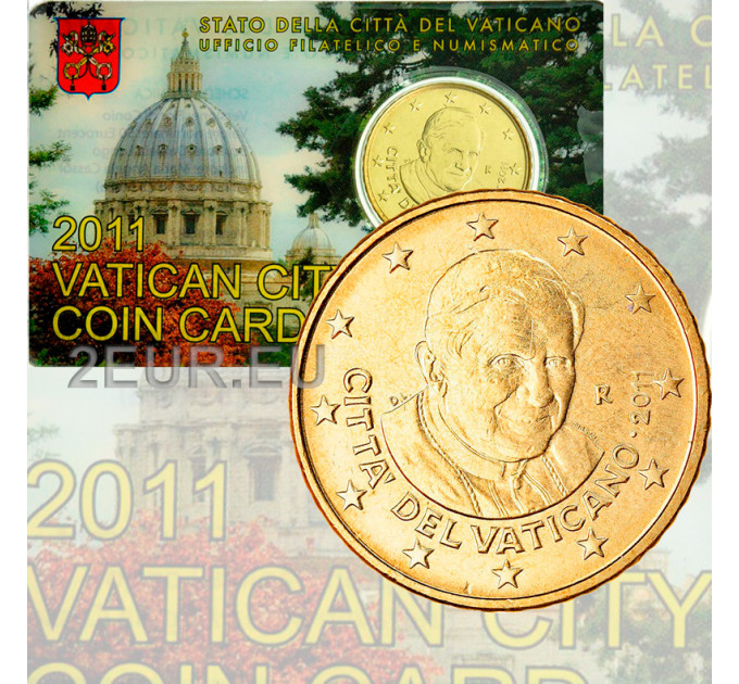 Vatikaani 50 sentin BU 2011 - №2