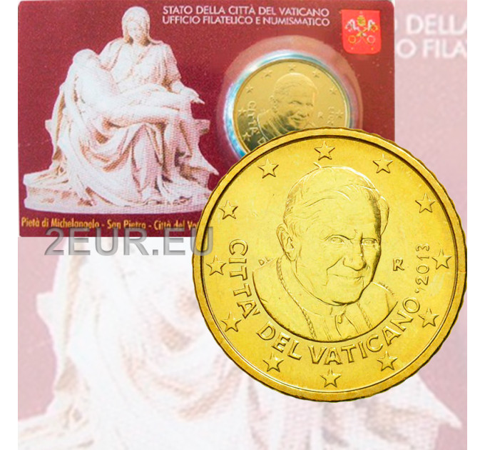 Vatikaani 50 sentin BU 2013 - №4
