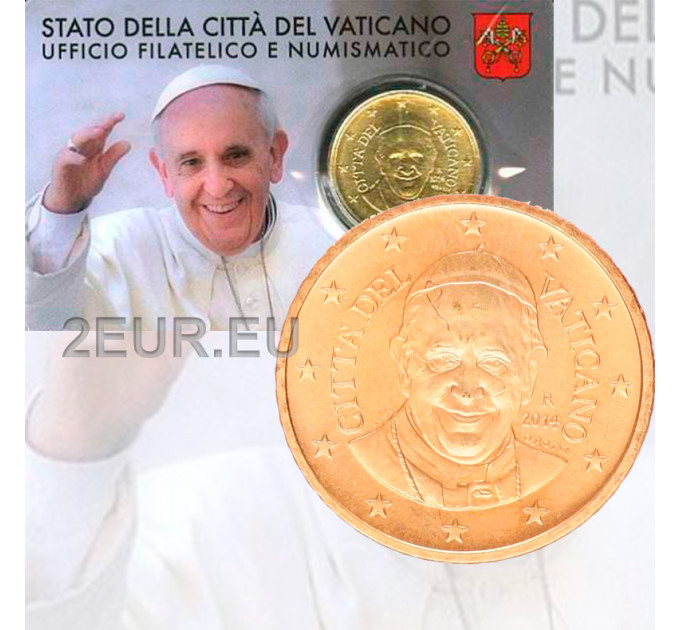 Vatikaani 50 sentin BU 2014 - №5