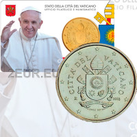 Vatikaani 50 sentin BU 2018 - №9