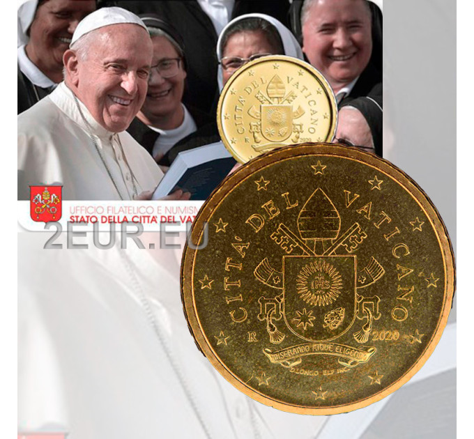 Vatikaani 50 sentin BU 2020 - №11