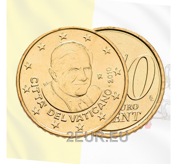 Vatikaani 50 sentin UNC 2010