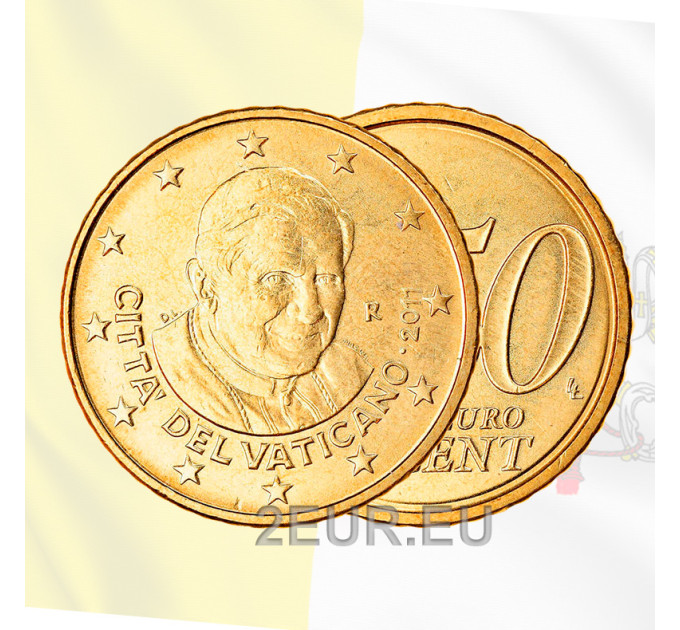 Vatikaani 50 sentin UNC 2011