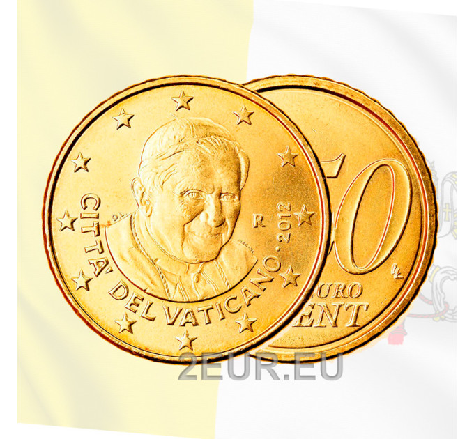Vatikaani 50 sentin UNC 2012