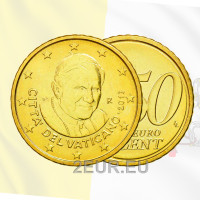 Vatikaani 50 sentin UNC 2013