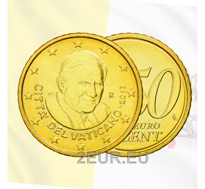 Vatikaani 50 sentin UNC 2013