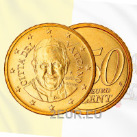 Vatikaani 50 sentin UNC 2015