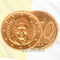 Vatikaani 50 sentin UNC 2016