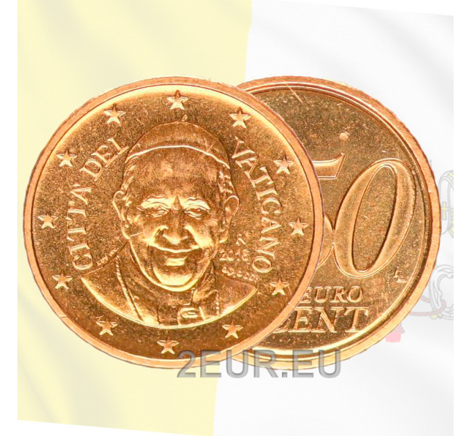 Vatikaani 50 sentin UNC 2016