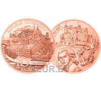 Itävalta 10 euron kolikon 2014 - Salzburg