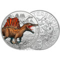 Itävalta 3 euron kolikko 2019 - Spinosaurus