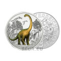 Itävalta 3 euron kolikko 2021-4 - Argentinosaurus