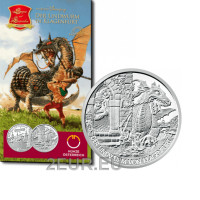 Itävalta 10 euron Hopeakolikko 2011 - lindwurm Klagenfurtissa
