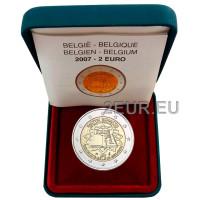Belgia 2 euroa proof 2007 - Rooman sopimus 
