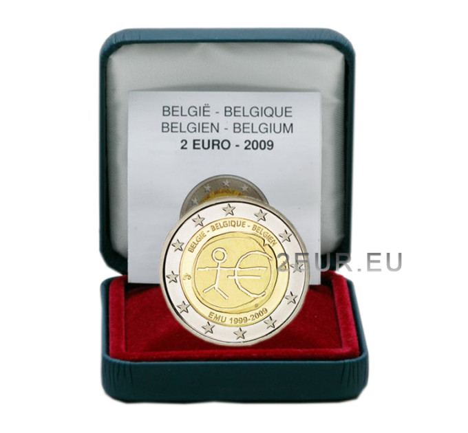 Belgia 2 euroa proof 2009 - EMU 