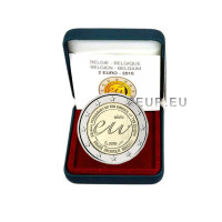 Belgia 2 euroa proof 2010 - EU:n puheenjohtajuus 