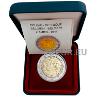 Belgia 2 euroa proof 2011 - Kansainvälinen naisten päivä 