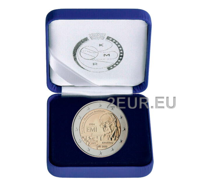 Belgia 2 euroa proof 2019 - ERI:n 25-vuotispäivä 