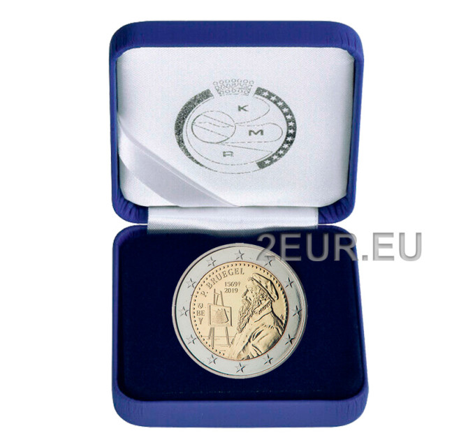 Belgia 2 euroa proof 2019 - 450 vuotta Peter Bruegelthen vanhimman syömisestä 