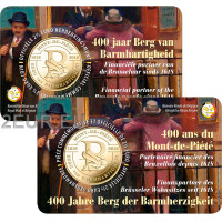Belgian 2,5 euron BU 2018 - Berg van Barmhartigheid 400 vuotta - FR+NL