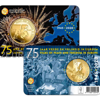 Belgian 2,5 euron BU 2020 - 75 vuotta rauhaa ja vapautta Euroopassa - FR