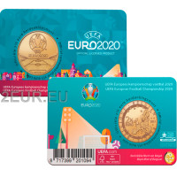 Belgia 2,5 euron BU 2021 – UEFA 2020 - NL